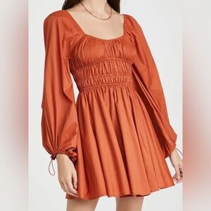 NWT Staud Bow Dress
